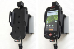 Support voiture  Brodit Samsung Galaxy Spica GT-I5700  avec chargeur allume cigare - Avec rotule orientable. Réf 512128