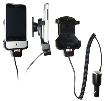 Support voiture  Brodit HTC Legend  avec chargeur allume cigare - Avec rotule orientable. Réf 512136