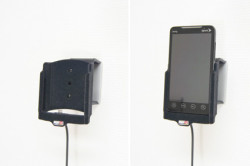 Support voiture  Brodit HTC EVO 4G  avec chargeur allume cigare - Avec rotule. Surface &quot