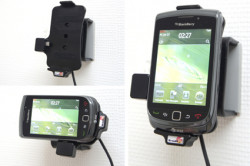 Support voiture  Brodit BlackBerry Torch 9800  avec chargeur allume cigare - Avec rotule orientable. Réf 512179