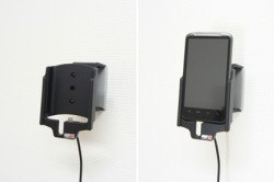 Support voiture  Brodit HTC Desire HD  avec chargeur allume cigare - Avec rotule orientable. Réf 512198