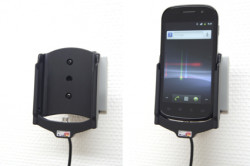 Support voiture  Brodit Samsung Nexus S GT-I9023  avec chargeur allume cigare - Avec rotule orientable. Réf 512245