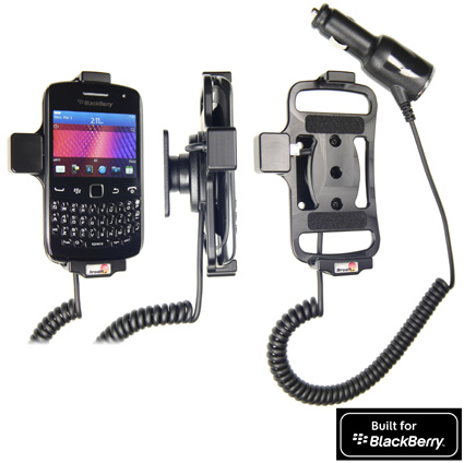 Support voiture  Brodit BlackBerry Curve 9350  avec chargeur allume cigare - Avec rotule orientable. Réf 512267