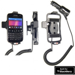 Support voiture  Brodit BlackBerry Curve 9350  avec chargeur allume cigare - Avec rotule orientable. Réf 512267