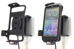 Support voiture  Brodit HTC Sensation  avec chargeur allume cigare - Avec rotule orientable. Réf 512268