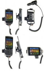 Support voiture  Brodit BlackBerry Torch 9800  avec chargeur allume cigare - Avec rotule orientable. Réf 512272