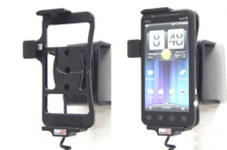 Support voiture  Brodit HTC EVO 3D  avec chargeur allume cigare - Avec rotule orientable. Réf 512278