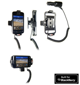 Support voiture  Brodit BlackBerry Curve 9380  avec chargeur allume cigare - Avec rotule orientable. Réf 512295