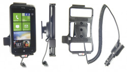 Support voiture  Brodit HTC Titan X310e  avec chargeur allume cigare - Avec rotule orientable. Réf 512296