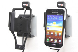 Support voiture  Brodit Samsung Galaxy W GT-I8150  avec chargeur allume cigare - Avec rotule orientable. Réf 512333