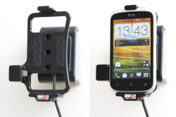 Support voiture  Brodit HTC Desire C  avec chargeur allume cigare - Avec rotule orientable. Réf 512420