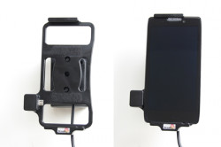 Support voiture  Brodit Motorola Droid Razr Maxx HD  avec chargeur allume cigare - Avec rotule orientable. Réf 512475