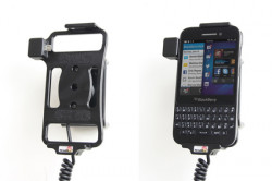 Support voiture  Brodit BlackBerry Q5  avec chargeur allume cigare - Avec rotule orientable. Réf 512514