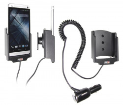 Support voiture  Brodit HTC One  avec chargeur allume cigare - Avec rotule orientable. Réf 512524