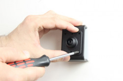 Support voiture  Brodit Samsung Galaxy S4 GT-I9505  avec chargeur allume cigare - Avec rotule orientable. Réf 512526