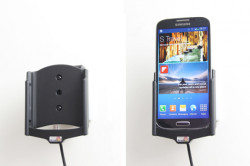 Support voiture  Brodit Samsung Galaxy S4 GT-I9505  avec chargeur allume cigare - Avec rotule orientable. Réf 512526