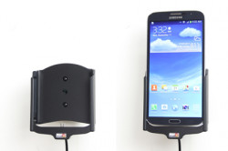 Support voiture  Brodit Samsung Galaxy Mega 6.3  avec chargeur allume cigare - Avec rotule orientable. Réf 512556