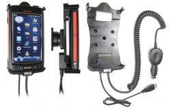 Support voiture Brodit Honeywell Dolphin 70e Black avec chargeur allume cigare - Avec rotule. Avec l'USB Host. Réf 512559
