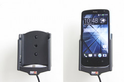 Support voiture  Brodit HTC Desire 500  avec chargeur allume cigare - Avec rotule orientable. Réf 512563