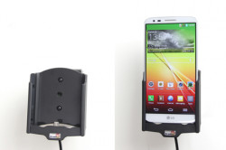 Support voiture  Brodit LG G2  avec chargeur allume cigare - Avec rotule orientable. Réf 512576