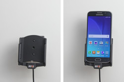 Support voiture  Brodit Samsung Galaxy S6  avec chargeur allume cigare - Avec rotule orientable. Réf 512723