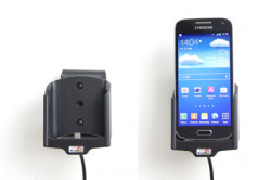 Support voiture  Brodit Samsung Galaxy S4 Mini GT-I9195  avec chargeur allume cigare - Avec rotule. Avec câble USB. Réf 521544