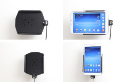 Support voiture  Brodit Samsung Galaxy Tab 3 8.0 SM-T3100  avec chargeur allume cigare - Avec rotule. Avec câble USB. Réf 521548