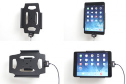 Support voiture  Brodit Apple iPad Mini 3  avec chargeur allume cigare - Avec rotule. Avec câble USB. Chargeur approuvé par Apple. Réf 521584