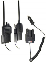 Support voiture  Brodit ICOM IC-F3002  avec chargeur allume cigare - Conception mince avec chargeur intégré dans le support. Pour une utilisation avec des batteries Li-ion ou Li-Poly. Réf 530145