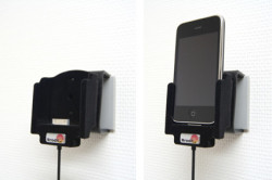 Support voiture  Brodit Apple iPhone 3G  pour fixation cable - Pour une utilisation avec Parrot MK9000-série. Avec rotule. Surface &quot