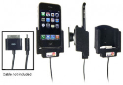 Support voiture  Brodit Apple iPhone 3G  pour fixation cable - Pour une utilisation avec Parrot MK9000-série. Avec rotule. Surface &quot