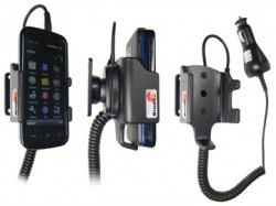 Support voiture Brodit Nokia 5800 XpressMusic avec chargeur allume cigare - Avec rotule orientable. Réf 965288