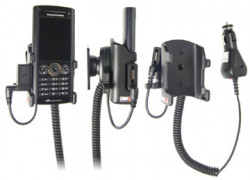 Support voiture  Brodit Sony Ericsson W902  avec chargeur allume cigare - Avec rotule. Avec connecteur pass-through pour la connectivité casque. Réf 965292
