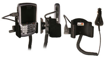 Support voiture  Brodit BlackBerry 8700c  avec chargeur allume cigare - Avec rotule orientable. Réf 968663