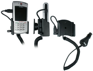 Support voiture  Brodit BlackBerry 7100v  avec chargeur allume cigare - Avec rotule orientable. Réf 968664