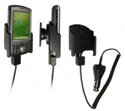 Support voiture Brodit HTC Artemis 100 avec chargeur allume cigare - Avec rotule orientable. Réf 968714