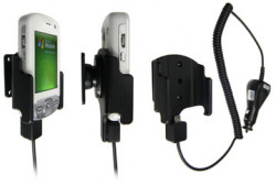 Support voiture Brodit HTC P3600 avec chargeur allume cigare - Avec rotule orientable. Réf 968715