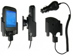 Support voiture Brodit HTC Herald avec chargeur allume cigare - Avec rotule. Pour un montant position fermée. Réf 968725