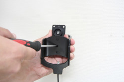 Support voiture  Brodit HTC P6300  avec chargeur allume cigare - Avec rotule orientable. Réf 968745