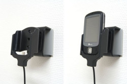 Support voiture  Brodit HTC Touch  avec chargeur allume cigare - Avec rotule. Seulement pour la version GSM. Réf 968751