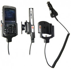 Support voiture Brodit HP iPAQ 600 Series Business Navigator avec chargeur allume cigare - Avec rotule. Uniquement pour batterie standard. Réf 968776