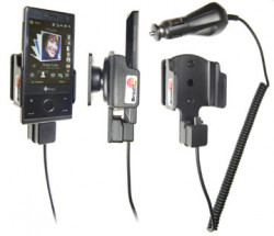 Support voiture Brodit HTC P3700 avec chargeur allume cigare - Avec rotule. Pour S270 batterie standard 900 mAh. Réf 968843