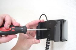 Support voiture  Brodit BlackBerry Bold 9000  avec chargeur allume cigare - Avec rotule. Réf 968850
