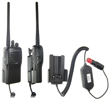 Support voiture  Brodit Vertex VX-160U  avec chargeur allume cigare - Pour une utilisation avec des batteries NiCd ou NiMH. Réf 982494