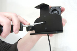 Support voiture  Brodit Navman N60i  installation fixe - Avec rotule. 12/24 Volt, 2 Un chargeur. Réf 215241