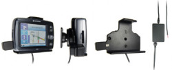 Support voiture  Brodit Navman F20  installation fixe - Avec rotule. 12/24 Volt, 2 Un chargeur. Réf 215242