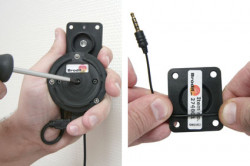 Support voiture  Brodit Navigon 5100  installation fixe - Avec rotule. 12/24 Volt, 2 Un chargeur. Réf 274001