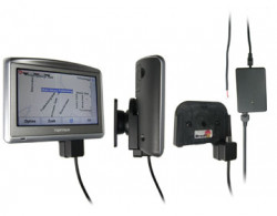 Support voiture Brodit TomTom One XL HD Traffic installation fixe - Avec rotule. 12/24 Volt, 2 Un chargeur. Réf 274009