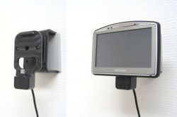 Support voiture  Brodit TomTom GO 520  avec réplicateur de port - Support actif avec chargeur voiture, avec rotule. 12/24 Volt. Grâce à la connectivité TMC (prise MiniUSB). Réf 278024