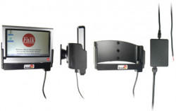 Support voiture Brodit Falk F-series F8/F10 installation fixe - Avec rotule. Chargeur 2A. Réf 513005